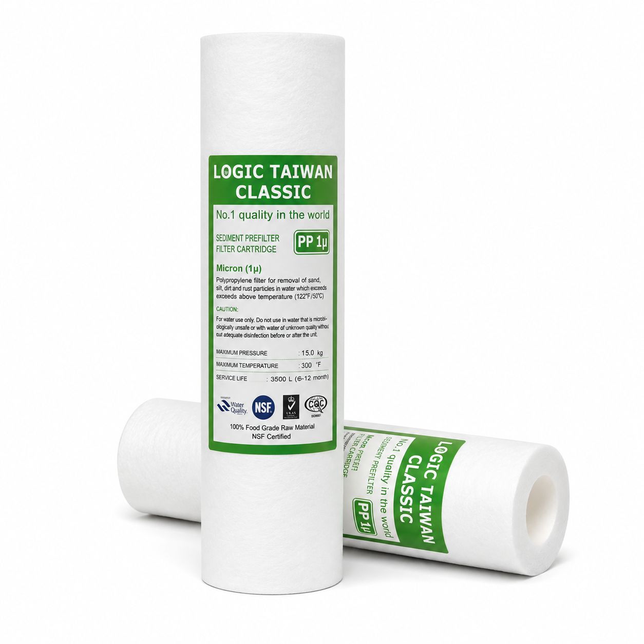 Logic Taiwan Classic PP Filter 10 Inch 110gm
