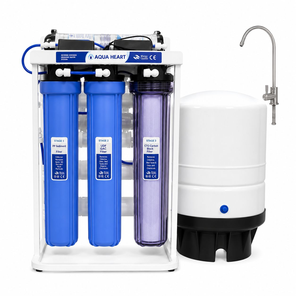 AQUA HEART AHRO-400 5 Stages 400-GPD Water Purifier
