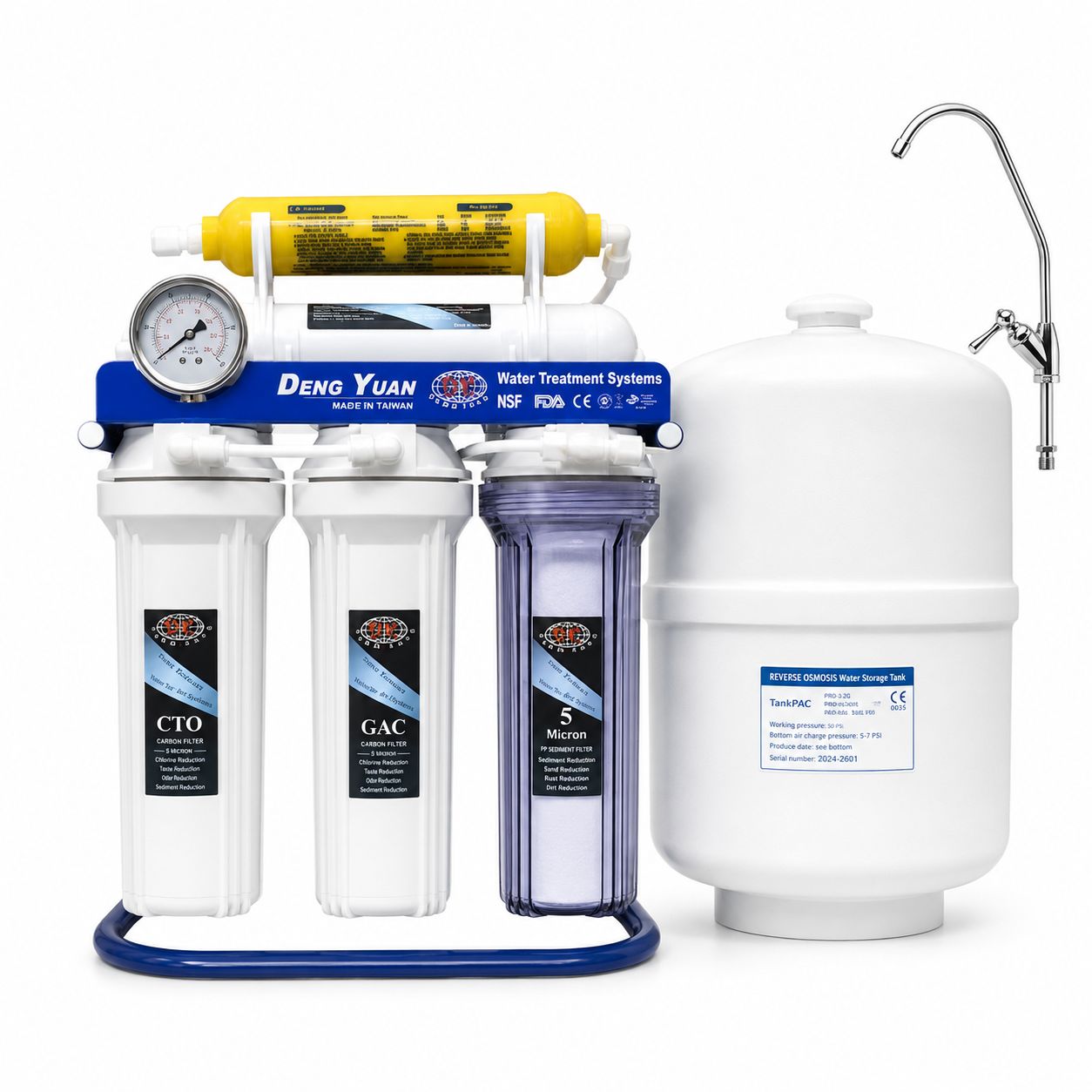 AQUA HEART AHRO-100SG 7 Stages 100-GPD Water Purifier