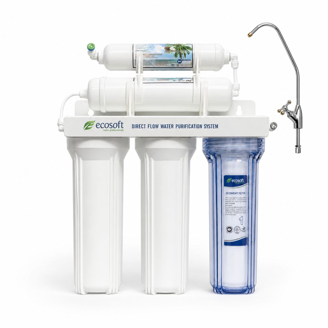 Ecosoft ECO-WP-01 5 Stages Direct Flow Water Purifier