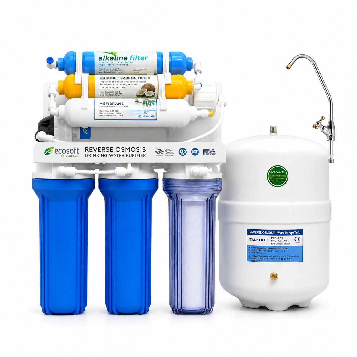 AQUA HEART AHRO-100SG 7 Stages 100-GPD Water Purifier