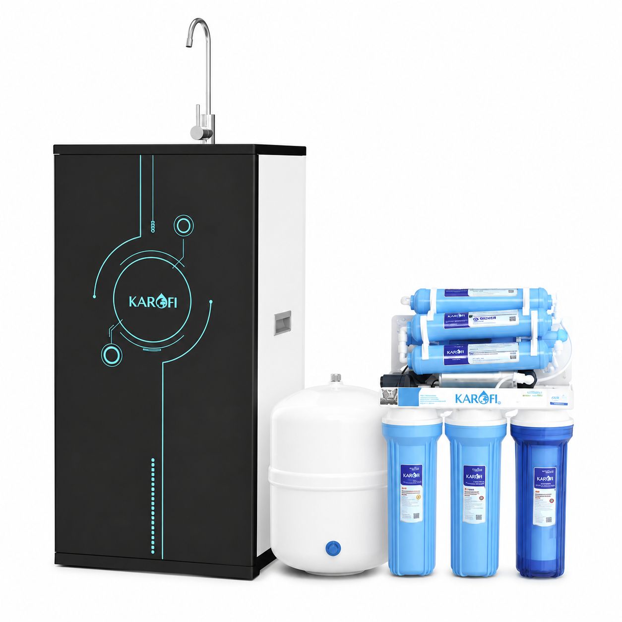 AQUA HEART AHRO-100SG 7 Stages 100-GPD Water Purifier