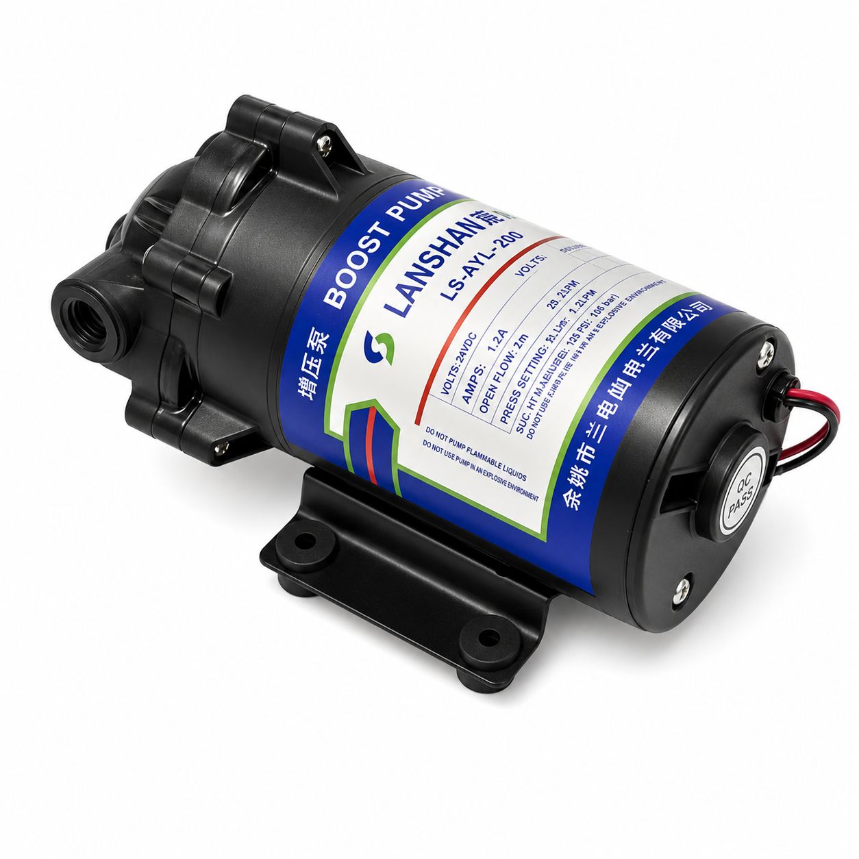 Lanshan China Black Body 400GPD Water Purifier
