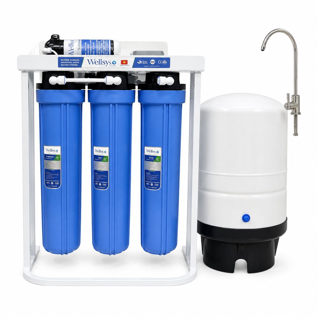 Wellsys RO-200 5 Stages 200-GPD Water Purifier